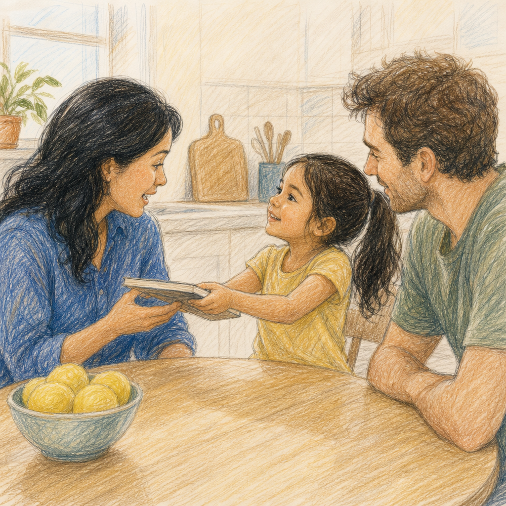 Which language should a storybook be in for a bilingual child?